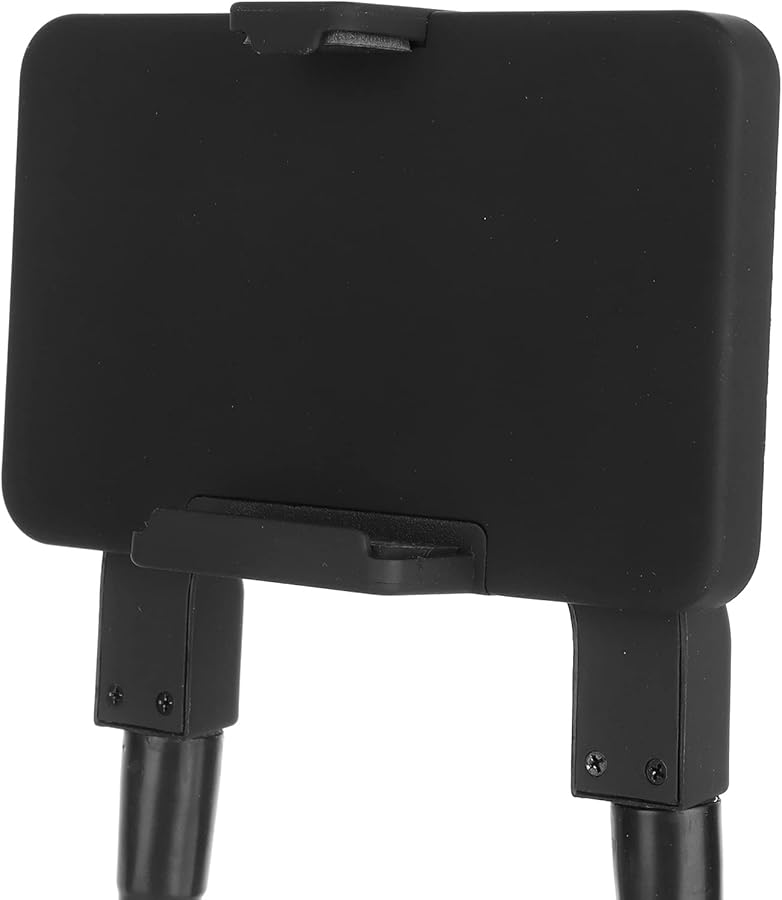 Black Iron Magnetic Phone Holder Rotating Foldable Stand with Soft Rubber for Tablets Mobile Phones - Image 3